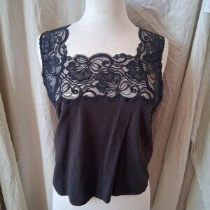 vintage Victoria's Secret lace tank top size med